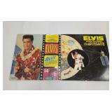 2 Elvis Presley vinyl records - Blue Hawaii &