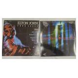 2 factory sealed Elton John vinyl records