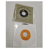 2 Elvis Presley 45 rpm records