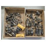 65 vintage electronic tubes