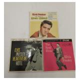 3 Elvis Presley 45 records with sleeves
