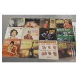 12 country music vinyl records: Jones, Patsy