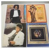 4 Michael Jackson  & Jackson 5 record albums