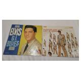 2 Elvis Presley Vinyl Records: Gi Blues &