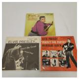 3 Elvis Presley 45 Records With Sleeves