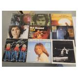 9 vinyl record albums: Dolly, Carly Simon, Neil