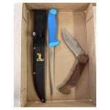 Elk Ridge Boning Knife & Folding Hunting Knife