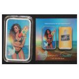 1 oz. t. .999 Fine Silver 'Bullion Baddies' Bar