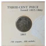 1865 3-Cent Nickel