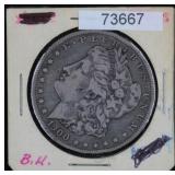 1900-O Morgan Silver Dollar, 90% Silver Coin