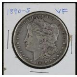 1890-S Morgan Silver Dollar, 90% Silver Coin
