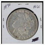 1890 Morgan Silver Dollar, 90% Silver Coin