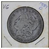 1889-O Morgan Silver Dollar, 90% Silver Coin