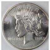 1 oz. t. .999 Fine Silver 'Peace' Round