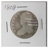 1808 Capped Bust Half Dollar