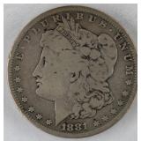 1881-S Morgan Silver Dollar, 90% Silver Coin