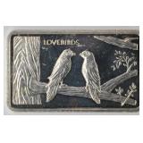 1 oz. t. .999 Fine Silver Bar, '1974 Proof MEM' Ba