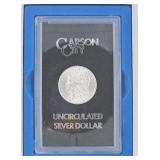 Uncirculated 1884-cc Morgan Silver Dollar