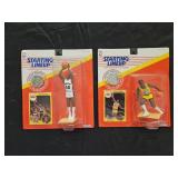 1991 Starting Lineups Magic Johnson & David