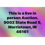 Live OnSite Bobcat Tractor & Shop Equip N Shelby Co Estate