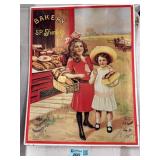 Vintage Metal Advertising Sign