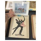 An Indian scene painting by Daniel LS AND A