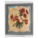Framed Floral Watercolor wall art