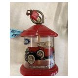 Plastic Bank with padlock & key, Decorative g
