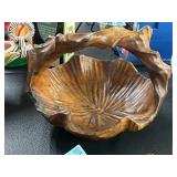 Nice looking burp wood basket