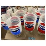 Pepsi Drinking Glasses set of 8