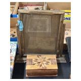 Swivel type, photo frame and wooden keepsake box