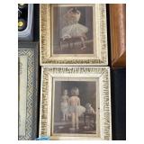 August albo 1950s ballerina paintings