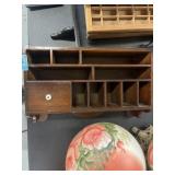 Nice Wooden Wood Wall Shelves And A Drawer