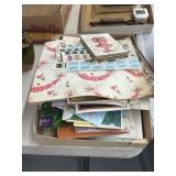 Vtg postcards and holiday cards