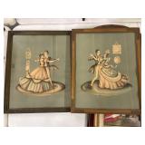 Pair of 1940ï¿½s Turner Art Prints