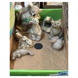 Ceramic and stone figurines