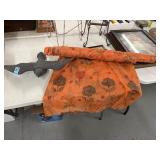 End of Fabric Bolt & Hanging Bird