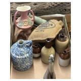 Kitchen decor mini stone crocks vase