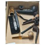 Vtg. Tobacco pipes and cleaning tool