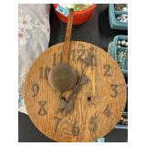 Vintage Wooden Wall Clock