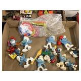 Smurfs and smith buttons and cards