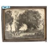 Vintage Framed Print
