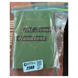 Vtg Girl Scout handbook