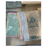 Pillowcases and full size sheets