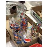 Pepsi drinking glasses