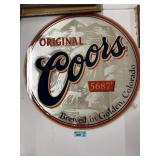 Coors Mirror Sign