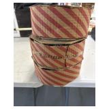 Three rolls of 2500 fixed resistors by Alan