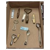 Pepsi, advertising spoons bottle openers, and