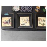 (3) Vtg paintings by Moses