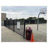 52 - 7ï¿½ Sections of Aluminum Fence + 1 - 3.5ï¿½   -